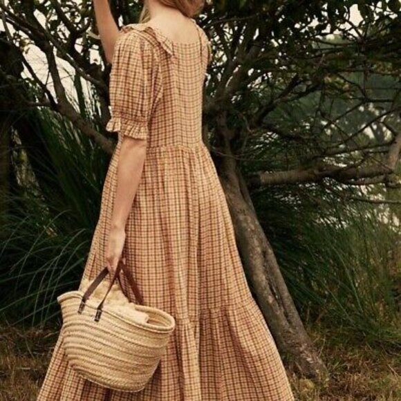 Doen Plaid Midi Dress - Picture 3 of 11